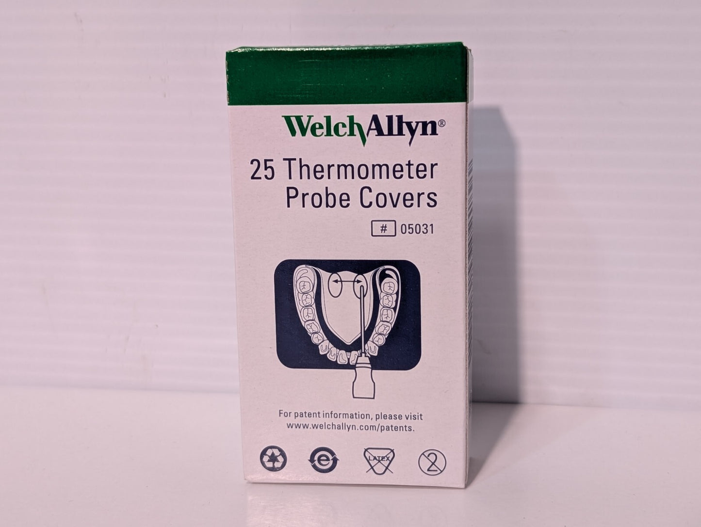 3 Boxes 05031 Welch Allyn \ Baxter Probe Covers for SureTemp Thermometers