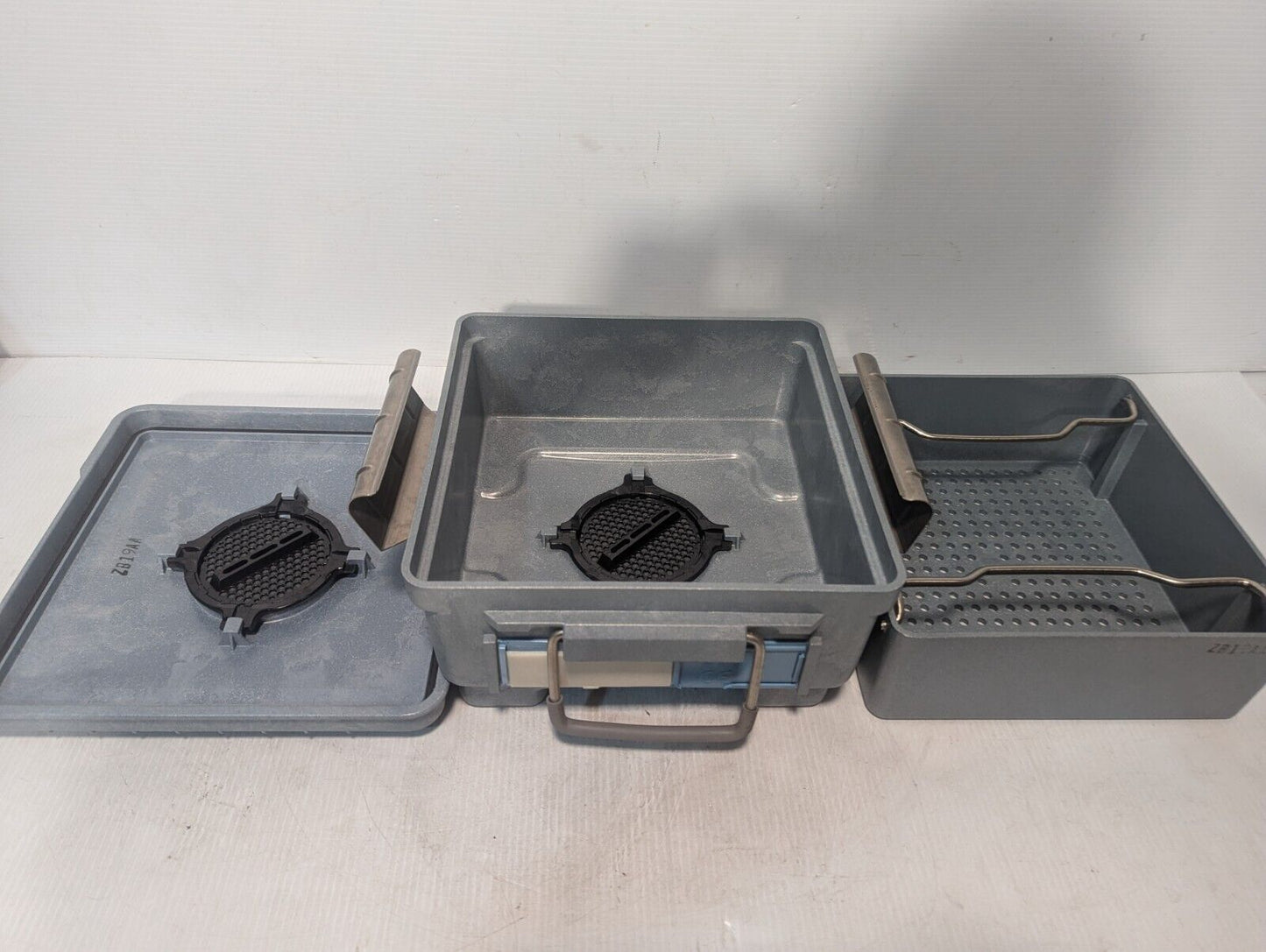 STERIS Solid Lid Sterilization Container, 11.5 x 11.5 x 6 inches-Free Shipping