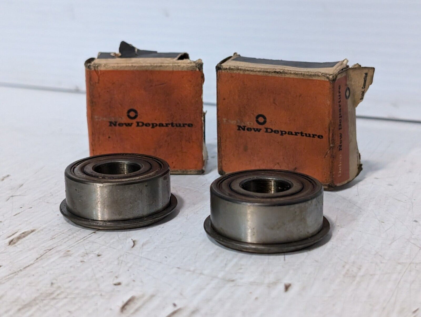 Lot of 2 New Departure ND 5202 Ball Bearings - Free Shipping+Returns
