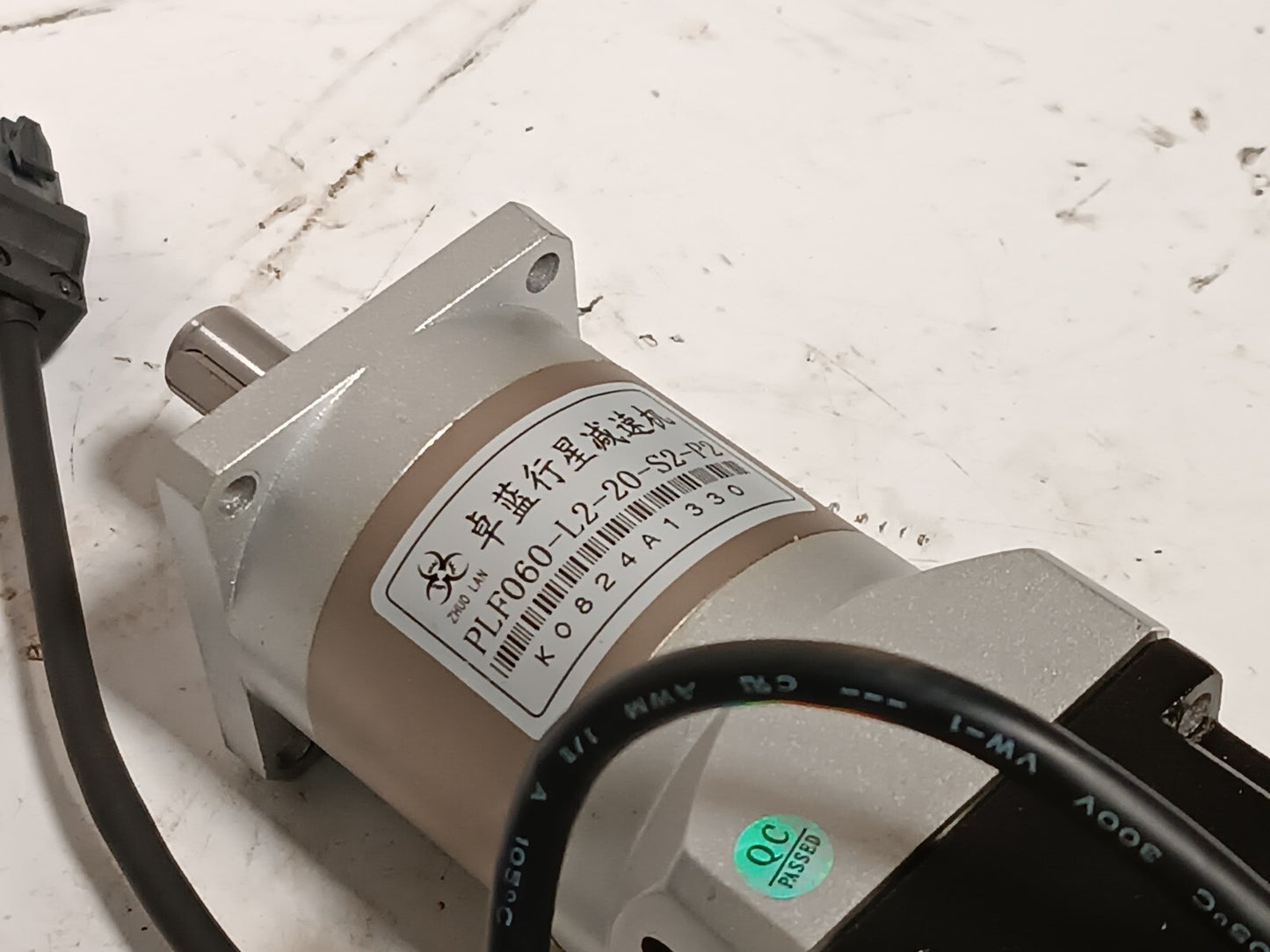 Zhuo Lan PLF060-L2-20-S2-P2 20:1 Ratio Planetary Reducer + Brushless Servo Motor