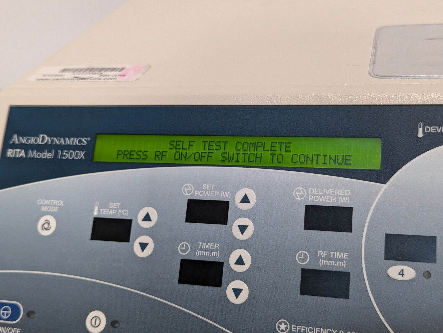 AngioDynamics Rita Model 1500x RF Radio Frequency Surgical Generator - Free Ship