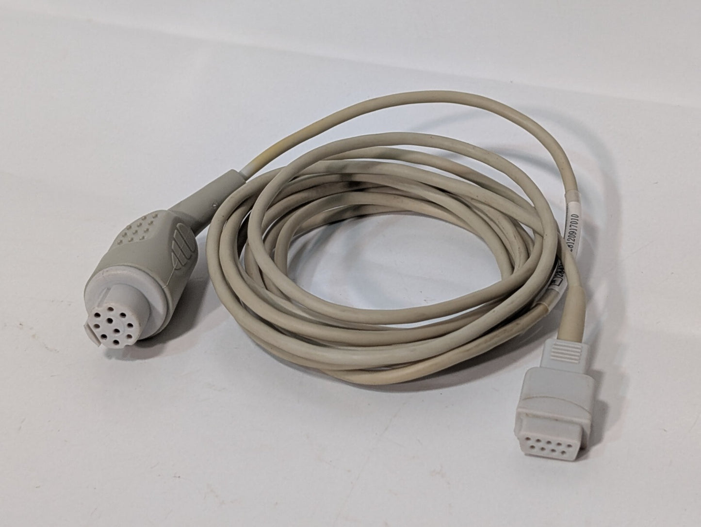 Unbranded U710-09 SpO2 Transducer Adapter Cable, 9 Pin Connectors