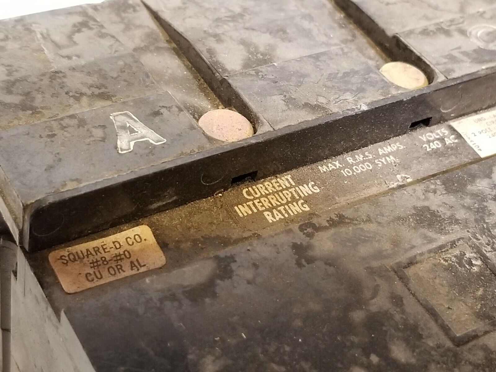 Square D FA22100AC Circuit Breaker 2 poles 240VAC 100A