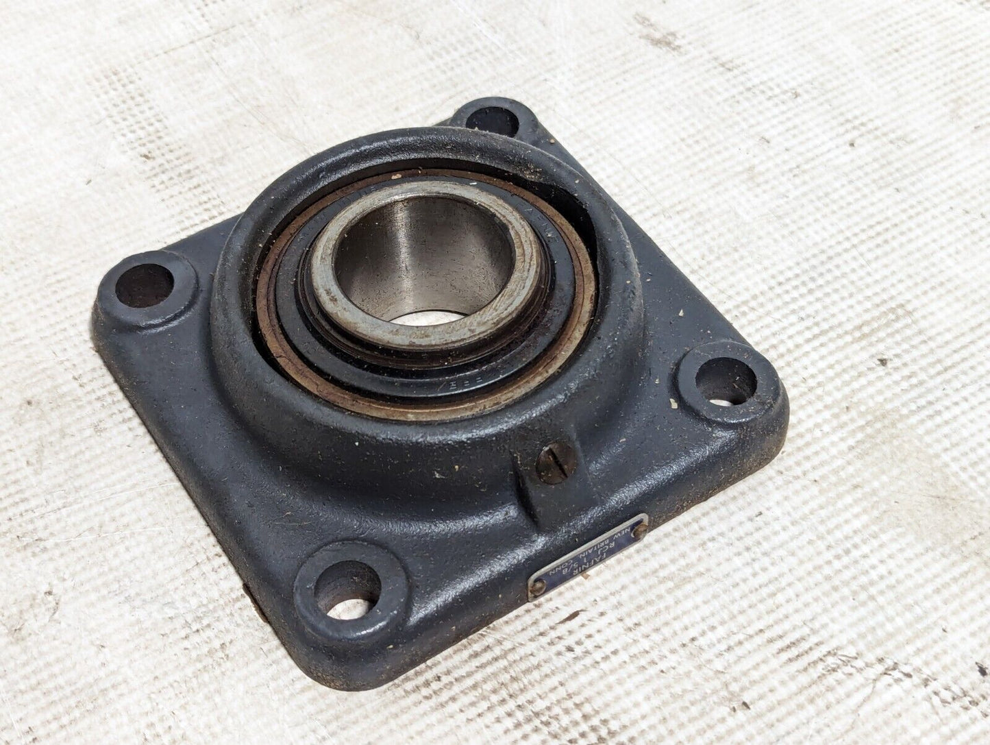 Fafnir RCJ 1-5/8 Flange-Mount Ball Bearing Unit - 1-5/8 in Bore, 4-Bolt Flange
