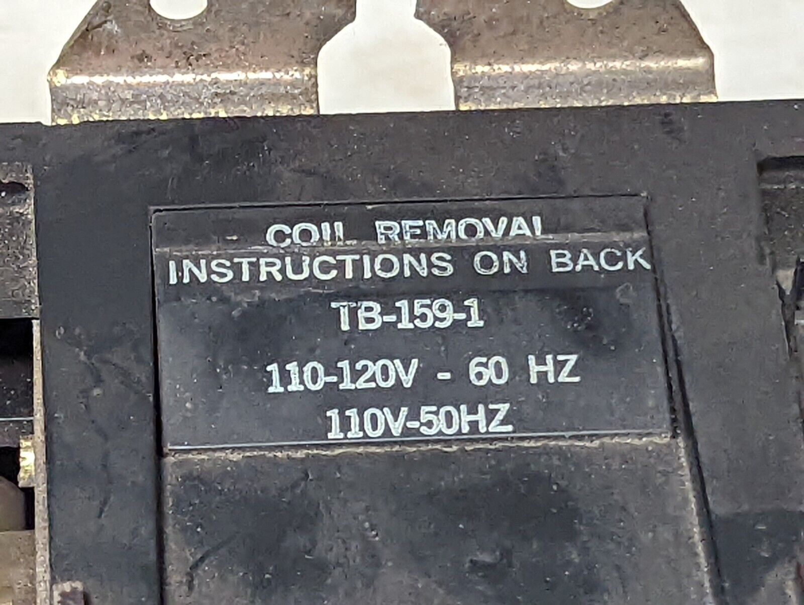 Sylvania T13U031 contactor, bulletin 6013, type TM, 115VAC, 110/120VAC, 2HP max