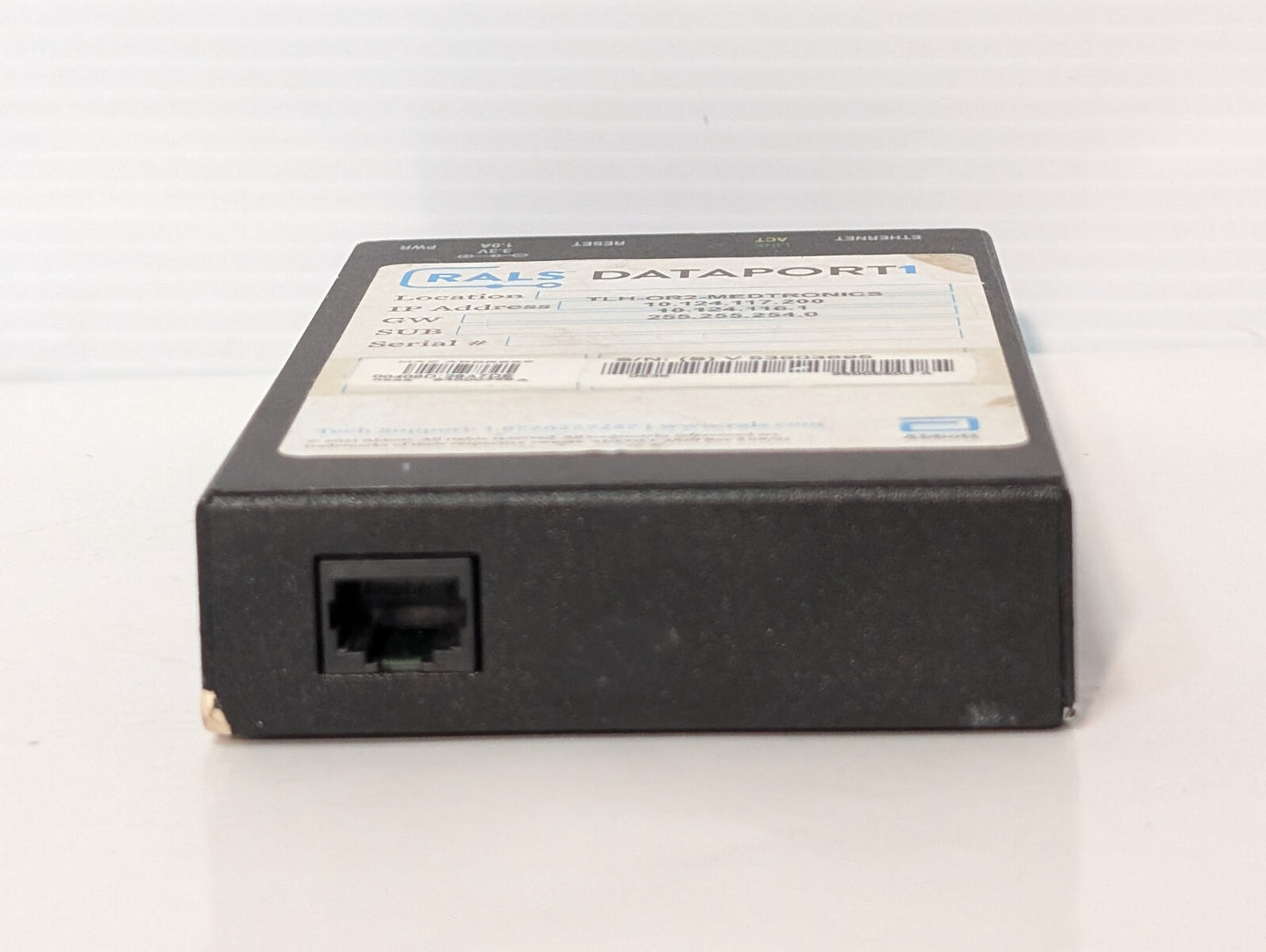 Abbott Rals Dataport 1 Digi One Real Port 50000723-01W Ethernet, Power Supply