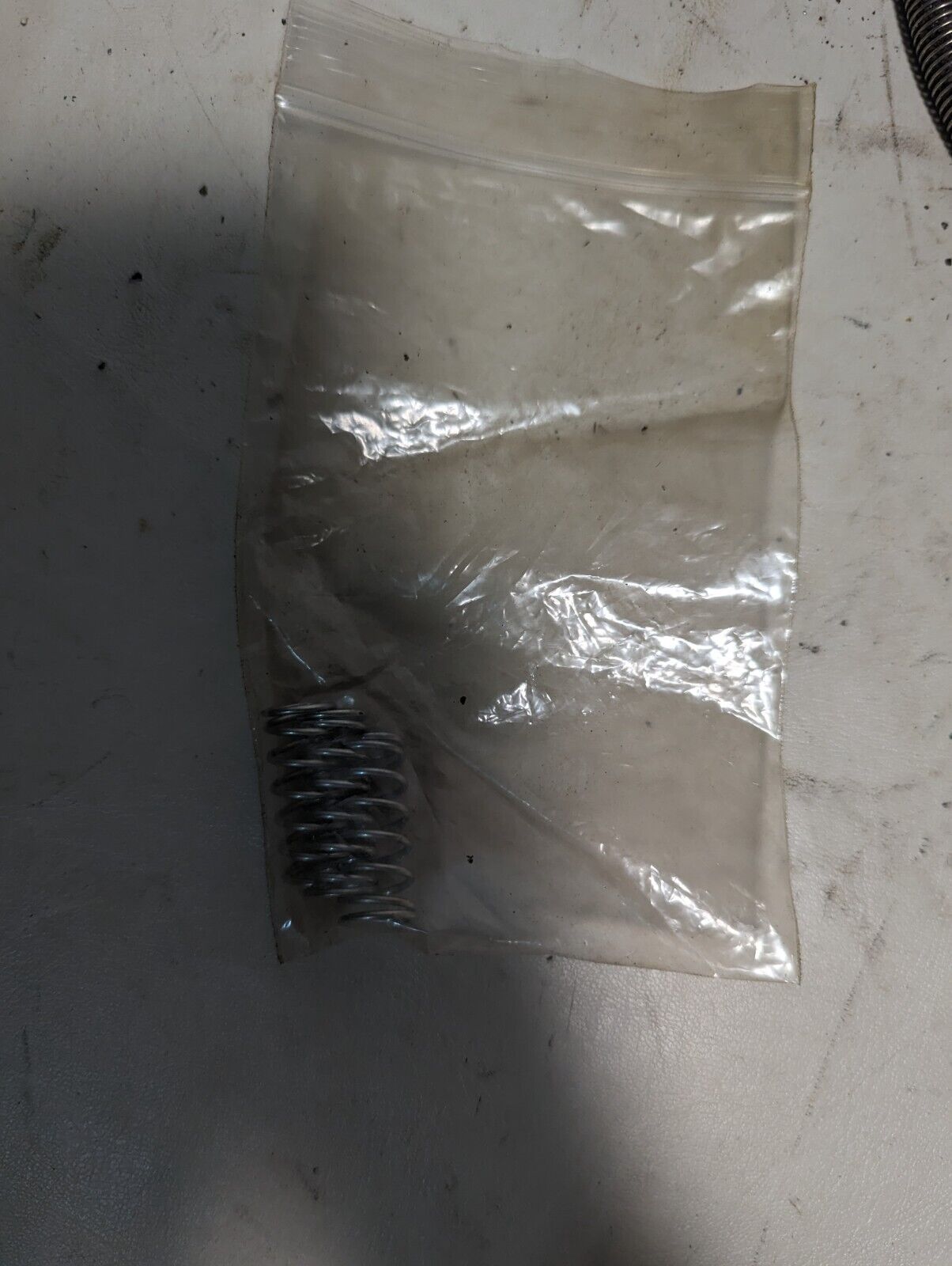 Lot of assorted Showa lubricating parts: two hoses, PB-6M, springs, PD-6M