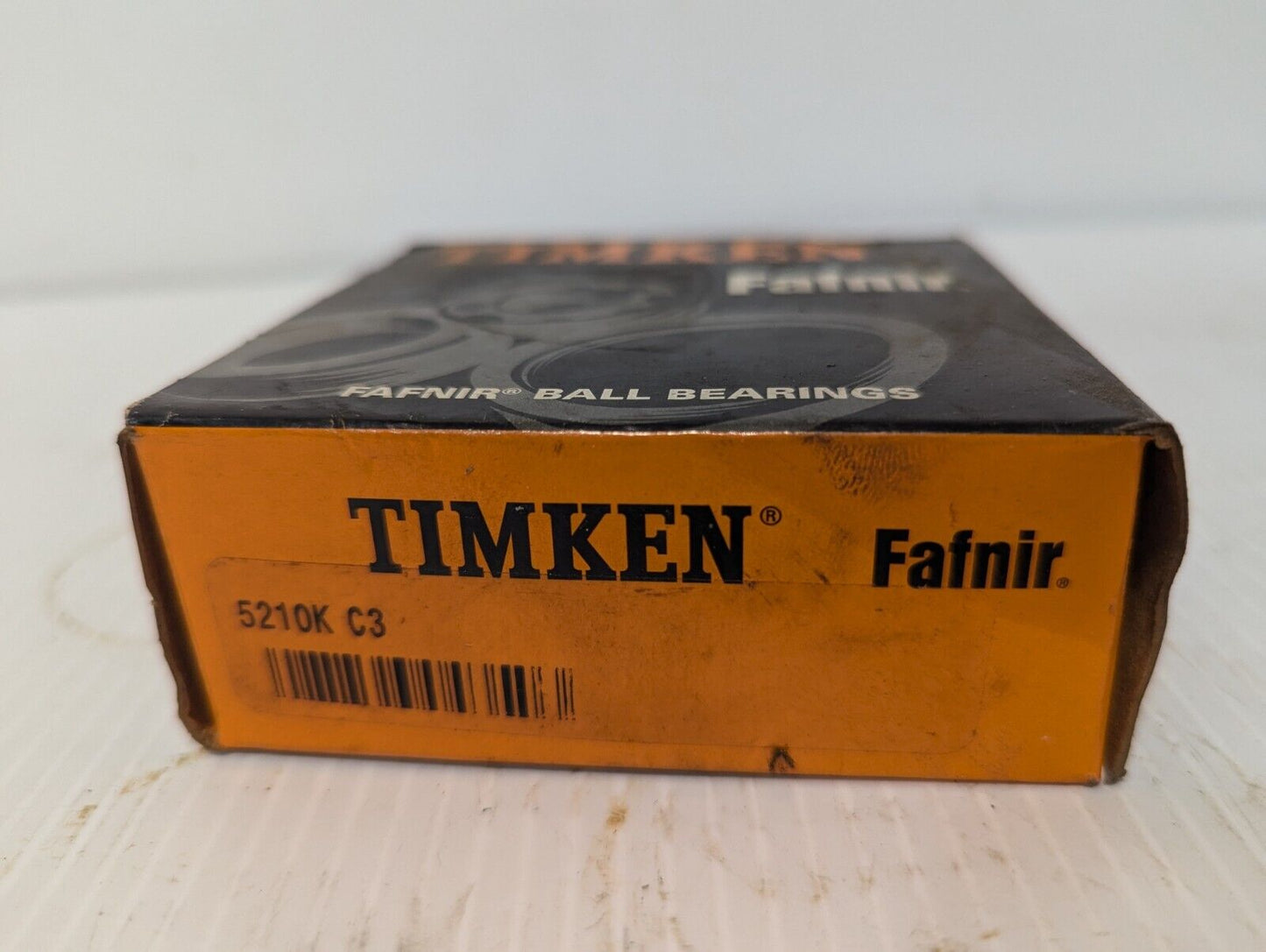 Timken 5210K C3 double row angular contact bearing, 50 mm Bore, 3.5433 in OD
