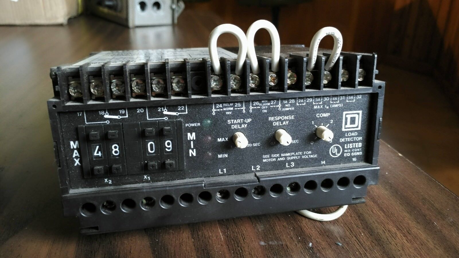 Square D Load Detector Class 8430 Type V 3 460