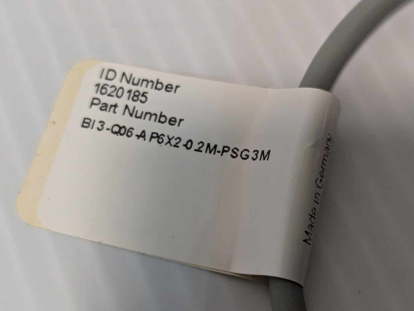Turck BI3-Q06-AP6X2-0.2M-PSG 3M Sensor 10-30VDC - Free Shipping