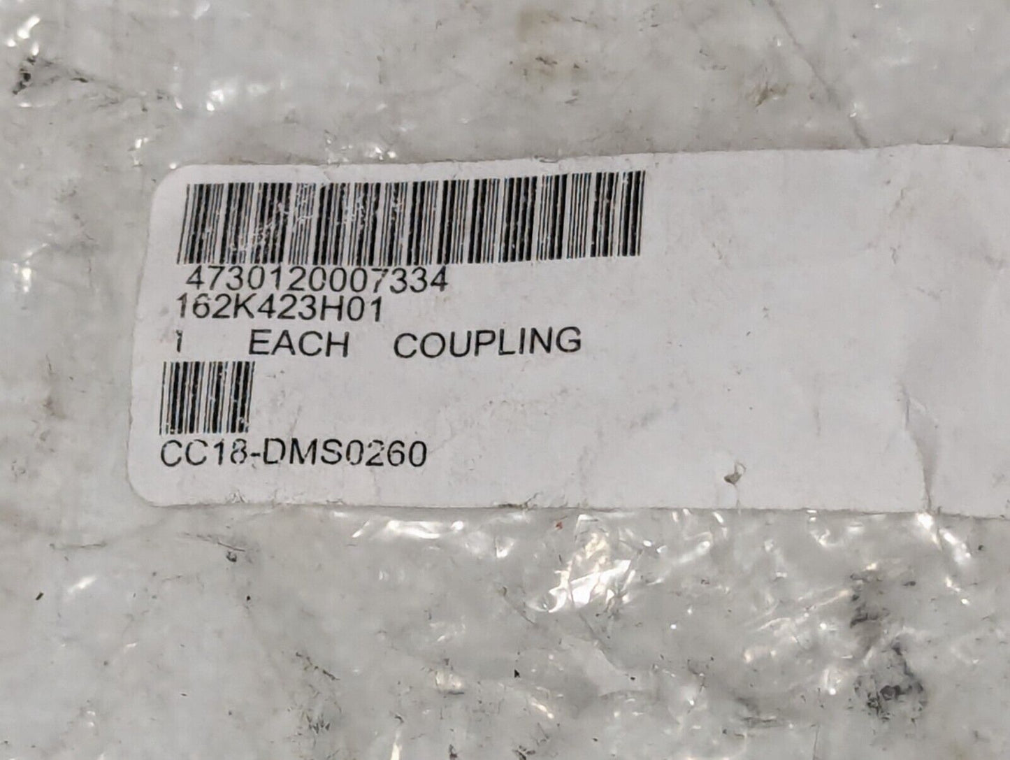 162K423H01 Shaft Coupling with Brass Spider, some corrosion - Free Shipping