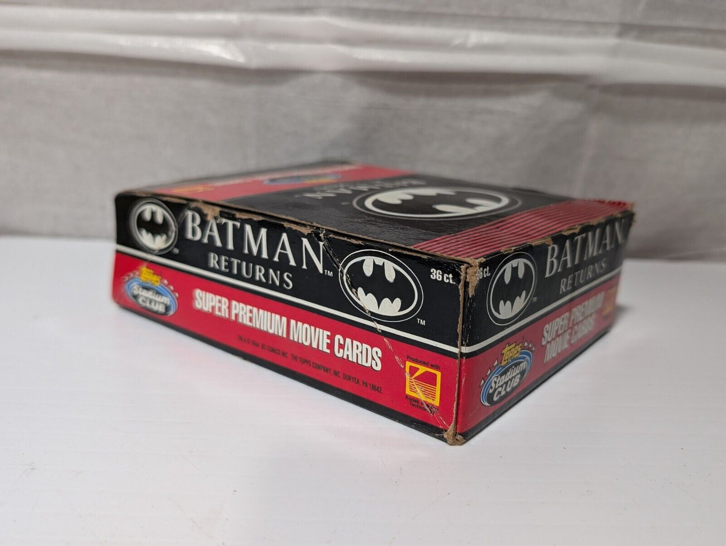 Vintage Batman Collectibles 1500+ Cards Stickers Michael Keaton Jack Nicholson
