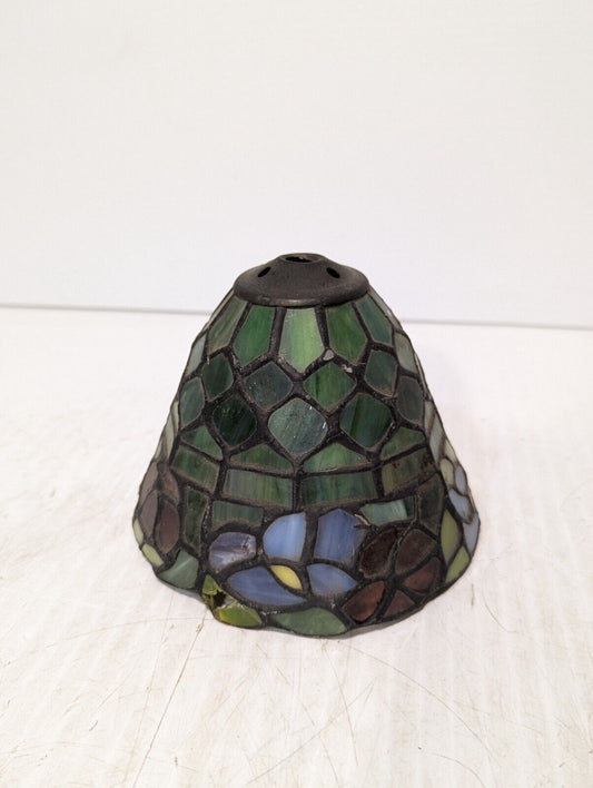 Tiffany Style Stained Glass Sconce Light Victorian Floral, Lamp Shade -Free Ship
