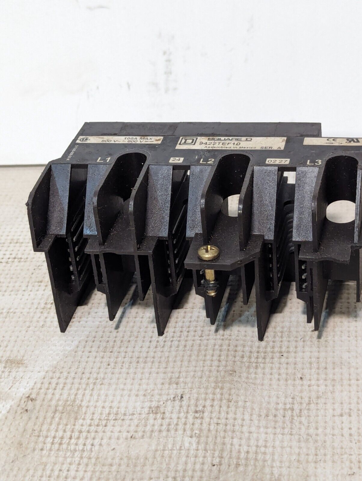 Square D 9422TEF10 Casing, no electronics - PARTS ONLY as pictured