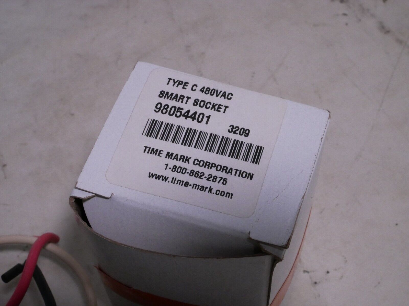 Time Mark SS-480 98054401 SMART SOCKET, TYPE C, 480 VAC