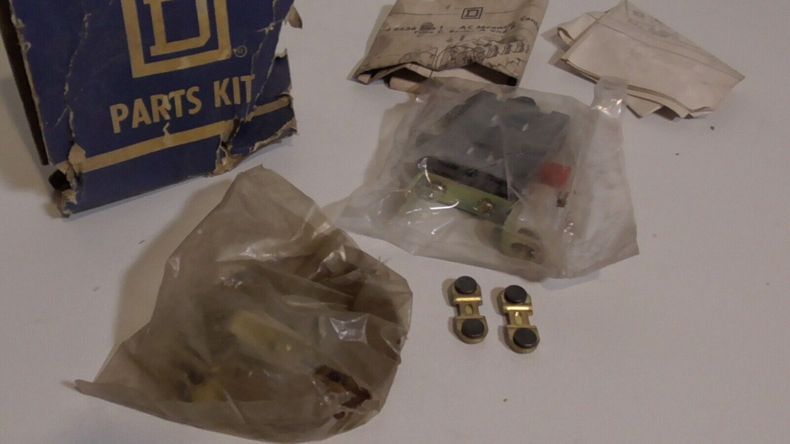 Square D Parts Kit Double Circuit Interlock Class 9999 Type BC-3 9999 BC-3