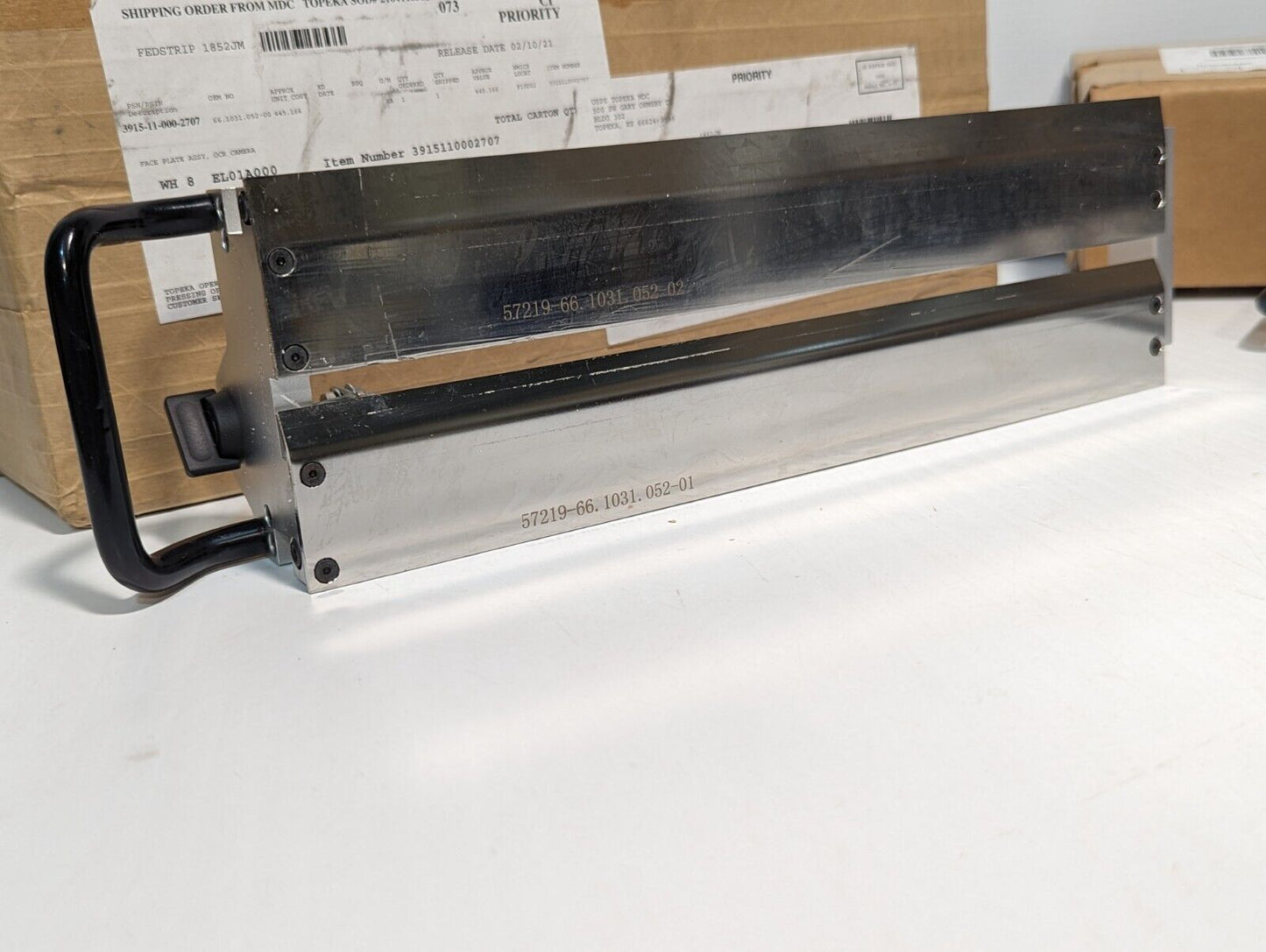 Unbranded OCR Camera Face Plate Assembly 66.1031.052-00 - Free Shipping