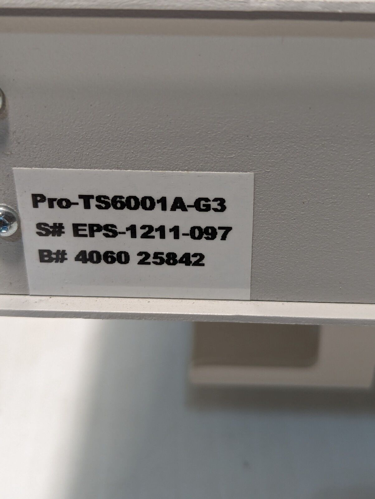 Pro Connections TS6001A-G3 Networking Device - Free Shipping