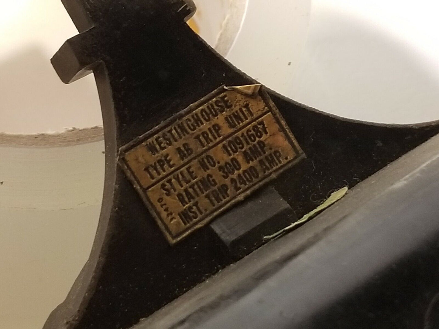 Westinghouse 300 Amp AB Trip Unit, 2 pole