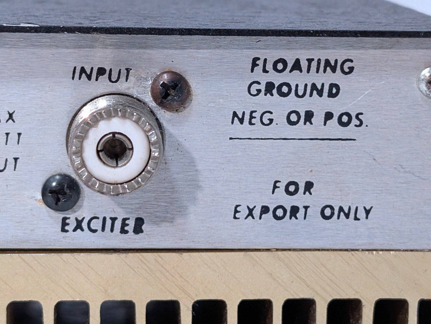 Vintage Gray Electronics 150 Bi-Linear Mobile Amplifier 4W Max Input