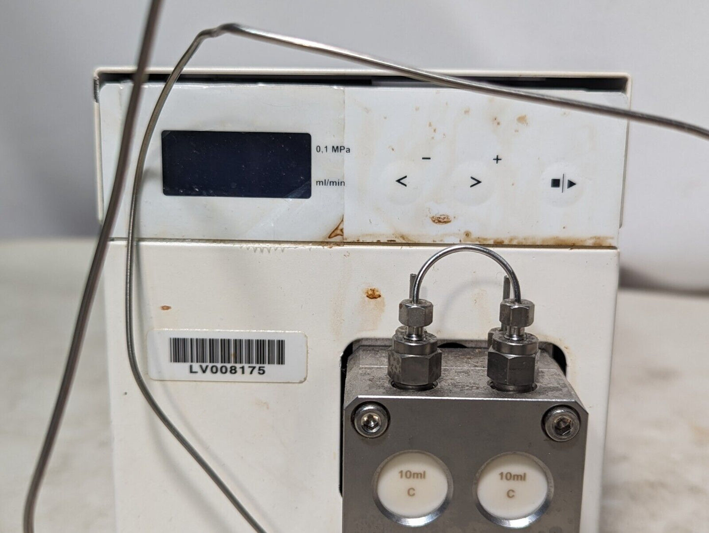Unbranded 10P solvent pump, untested, no power supply
