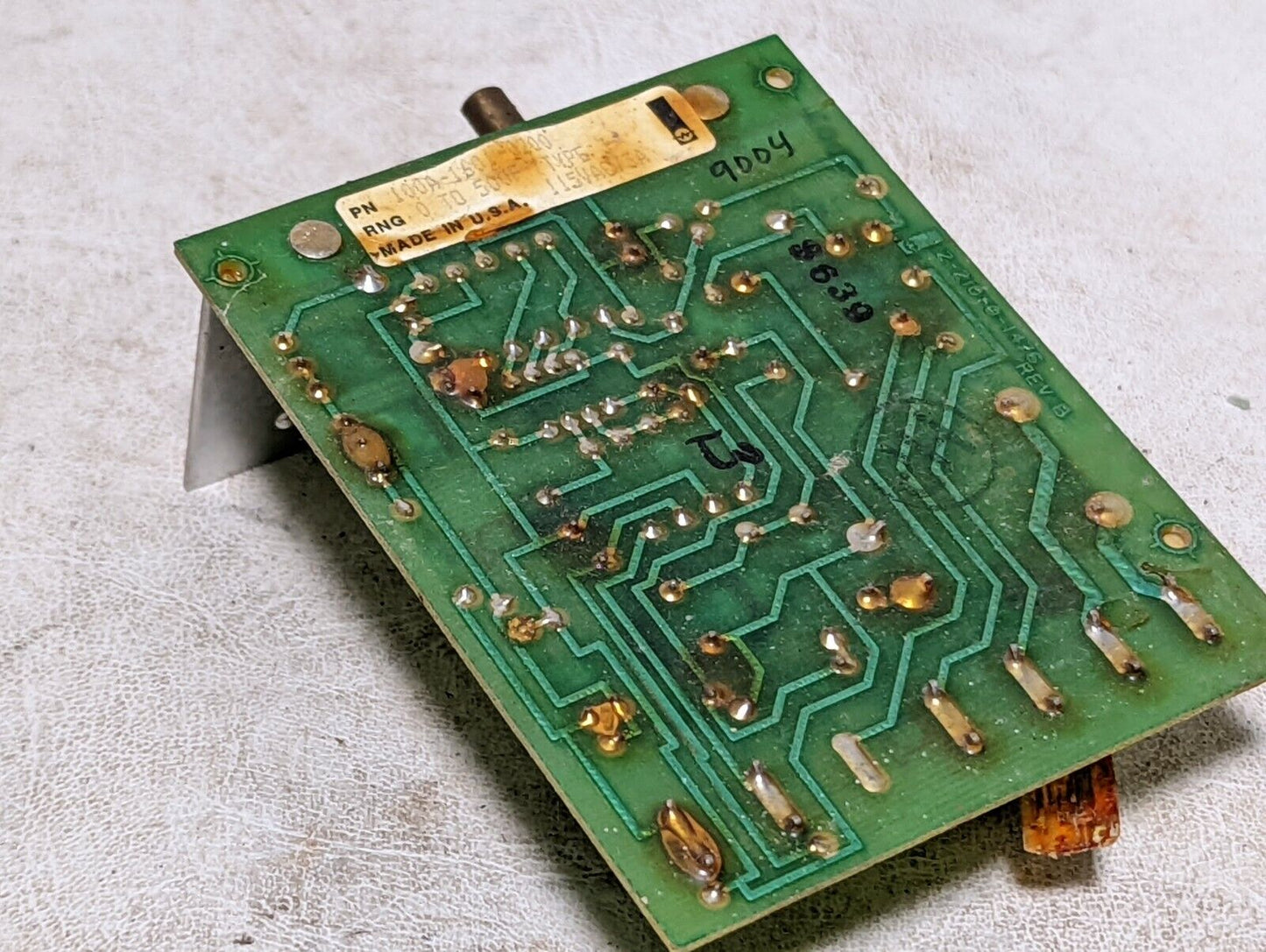 AGA 100A-1601-0200 circuit board, appliance thermostat, 0 to 500F, 115VAC/3A
