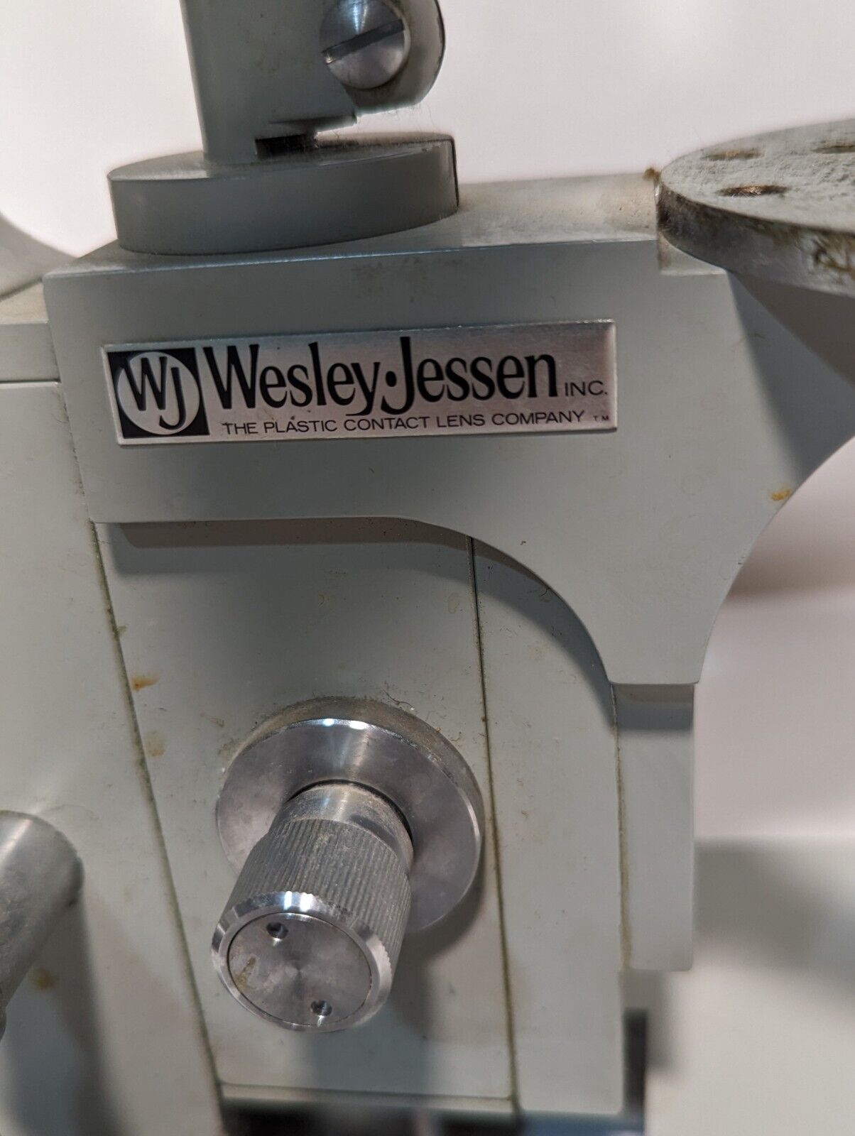Wesley Jessen Neitz-CG Contact Gauge Radiuscope Optometry Microscope - Free Ship