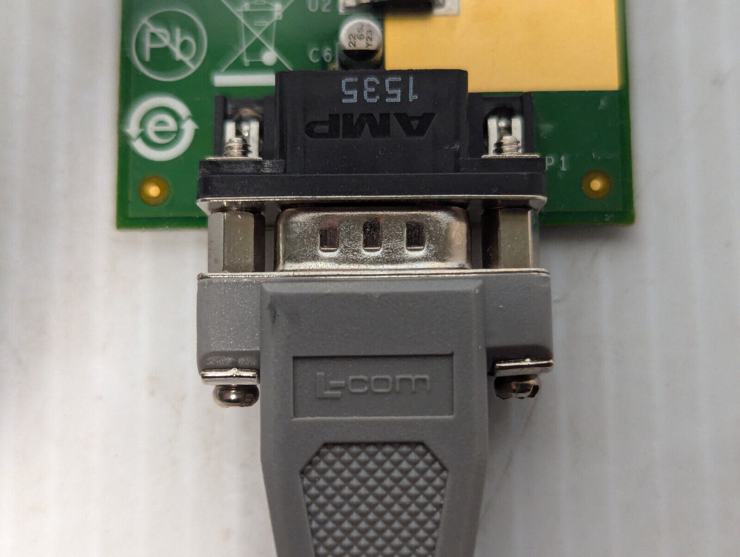 PCI73012 REV B Circuit Board with 1535 LCom Amp Connection 1017-068