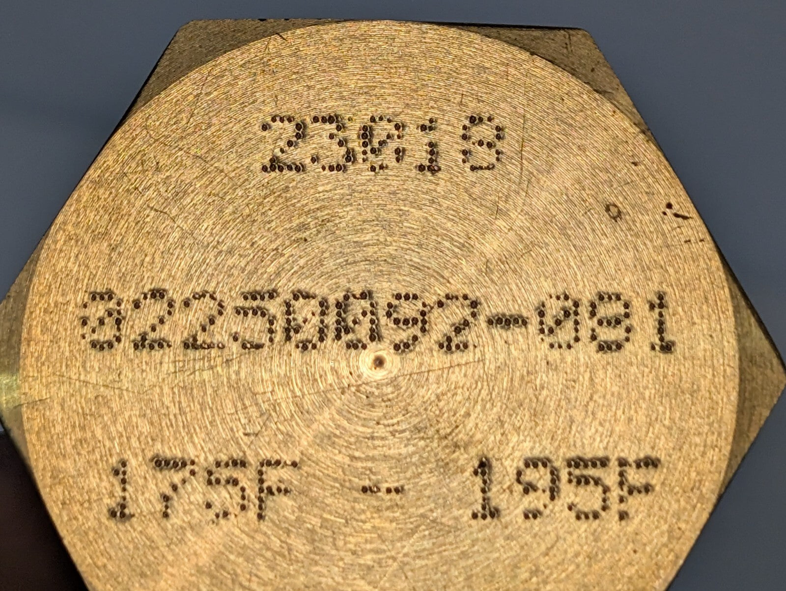 Sullair 02250092-081 ES11 Thermal Valve 175°F-195°F Compressor Component Part