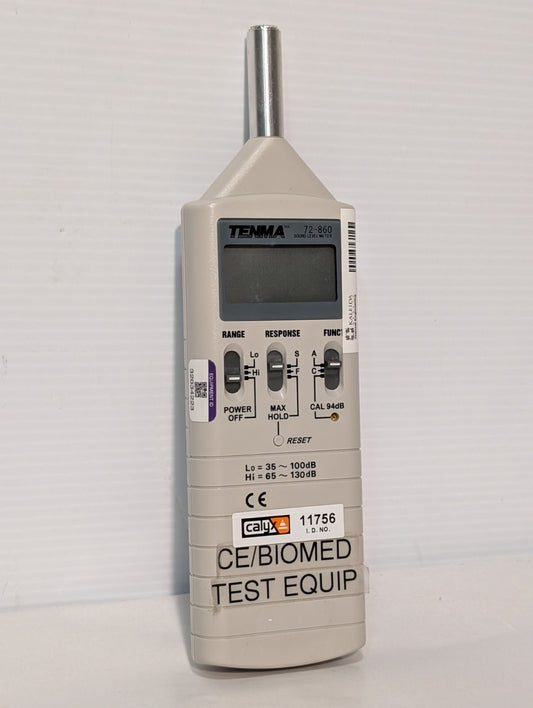 Tenma 72-860 Portable Sound Level Meter, Digital