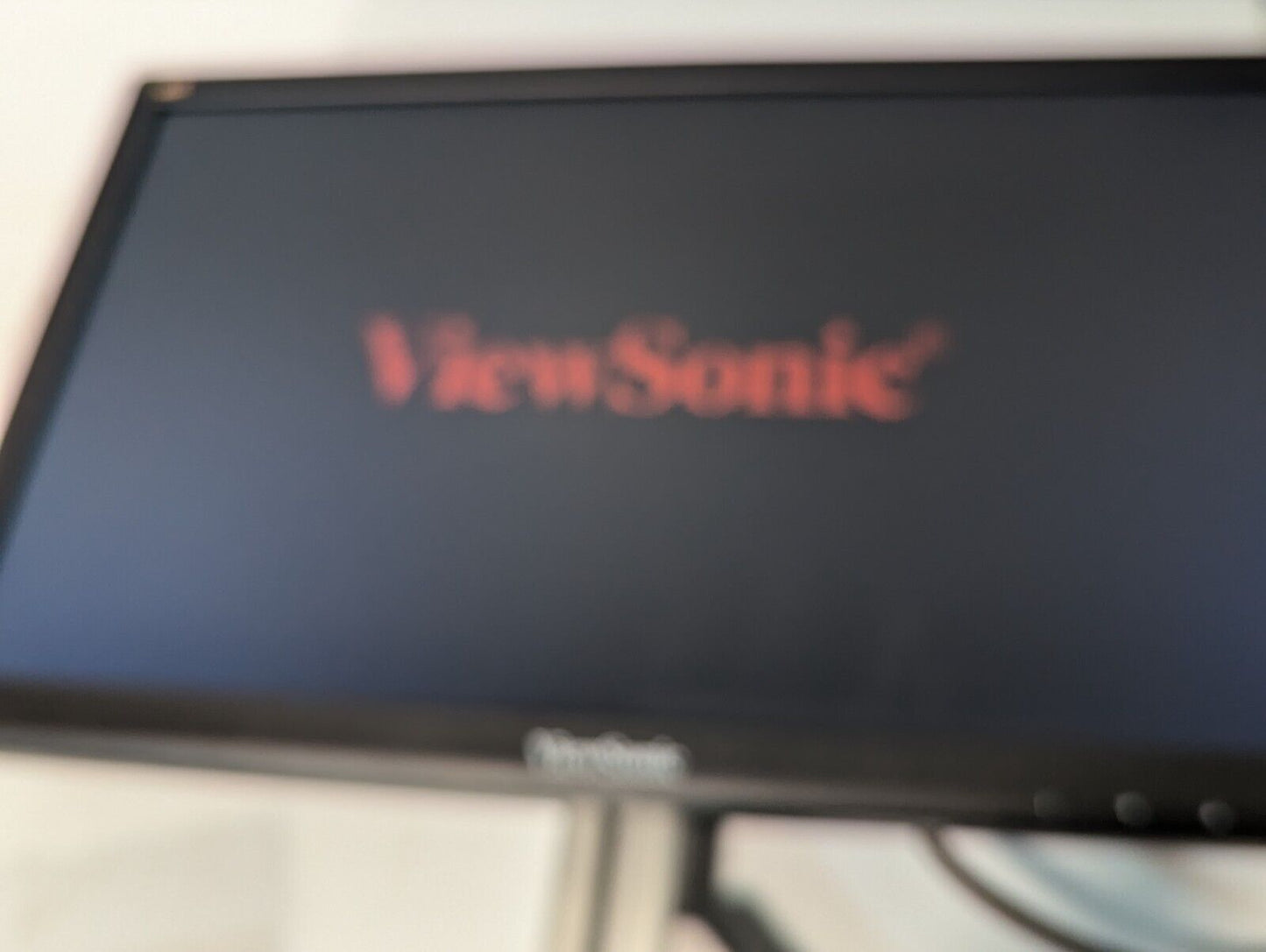 ViewSonic VA1917A Monitor, 2017, Mat Black, Working - Free Shipping