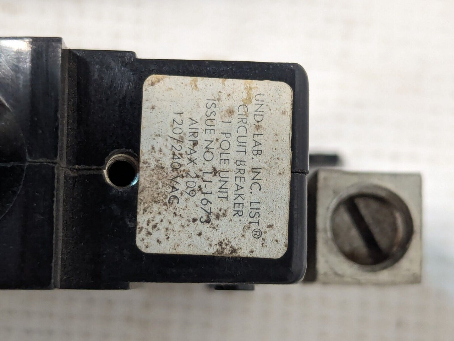 Airpax 209-1-4899-85 Specialty Circuit Breaker, 85A 1P 120/240VAC- Free Shipping
