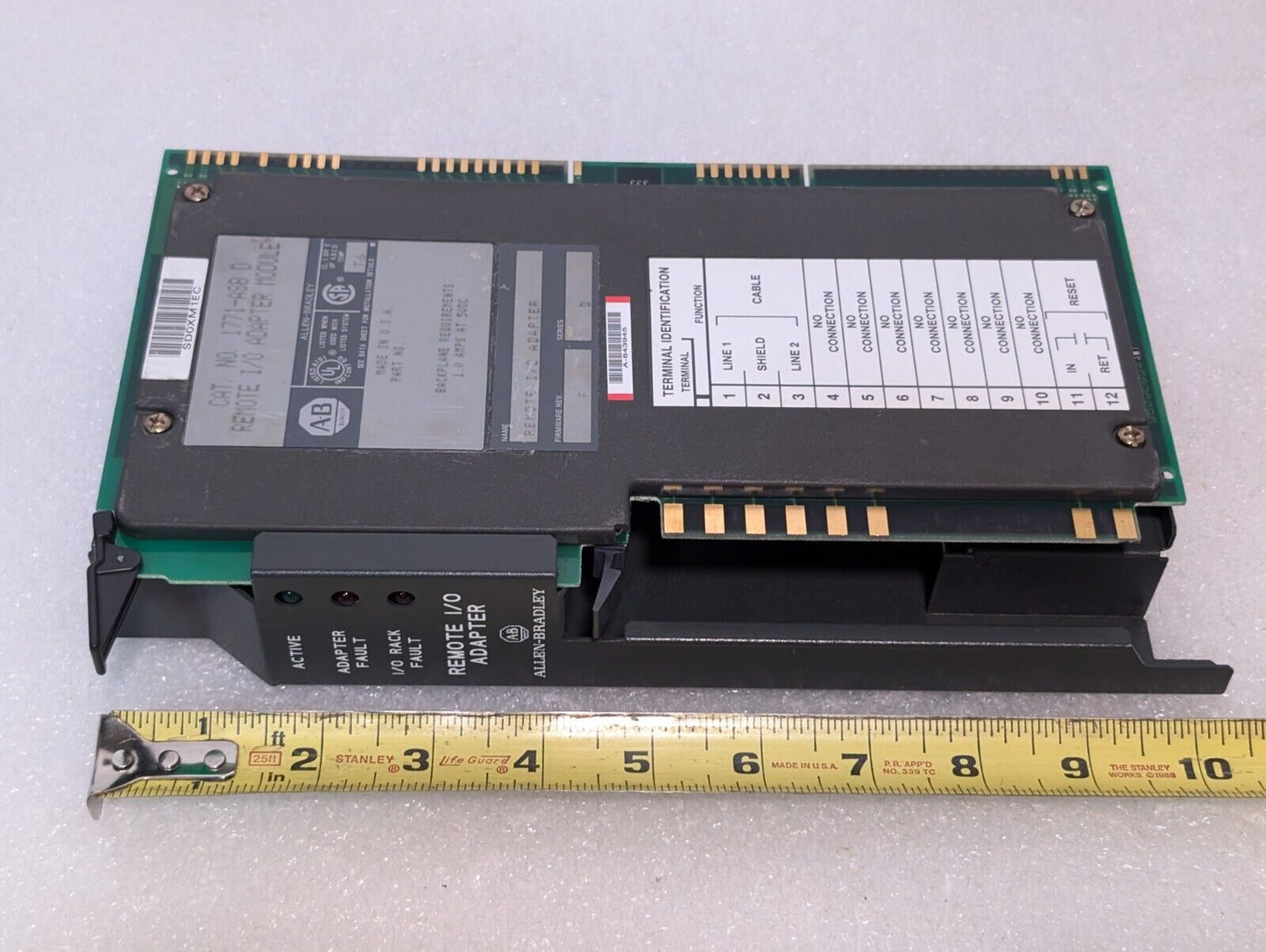 Allen Bradley 1771-ASB/D Remote Input / Output Adapter Module