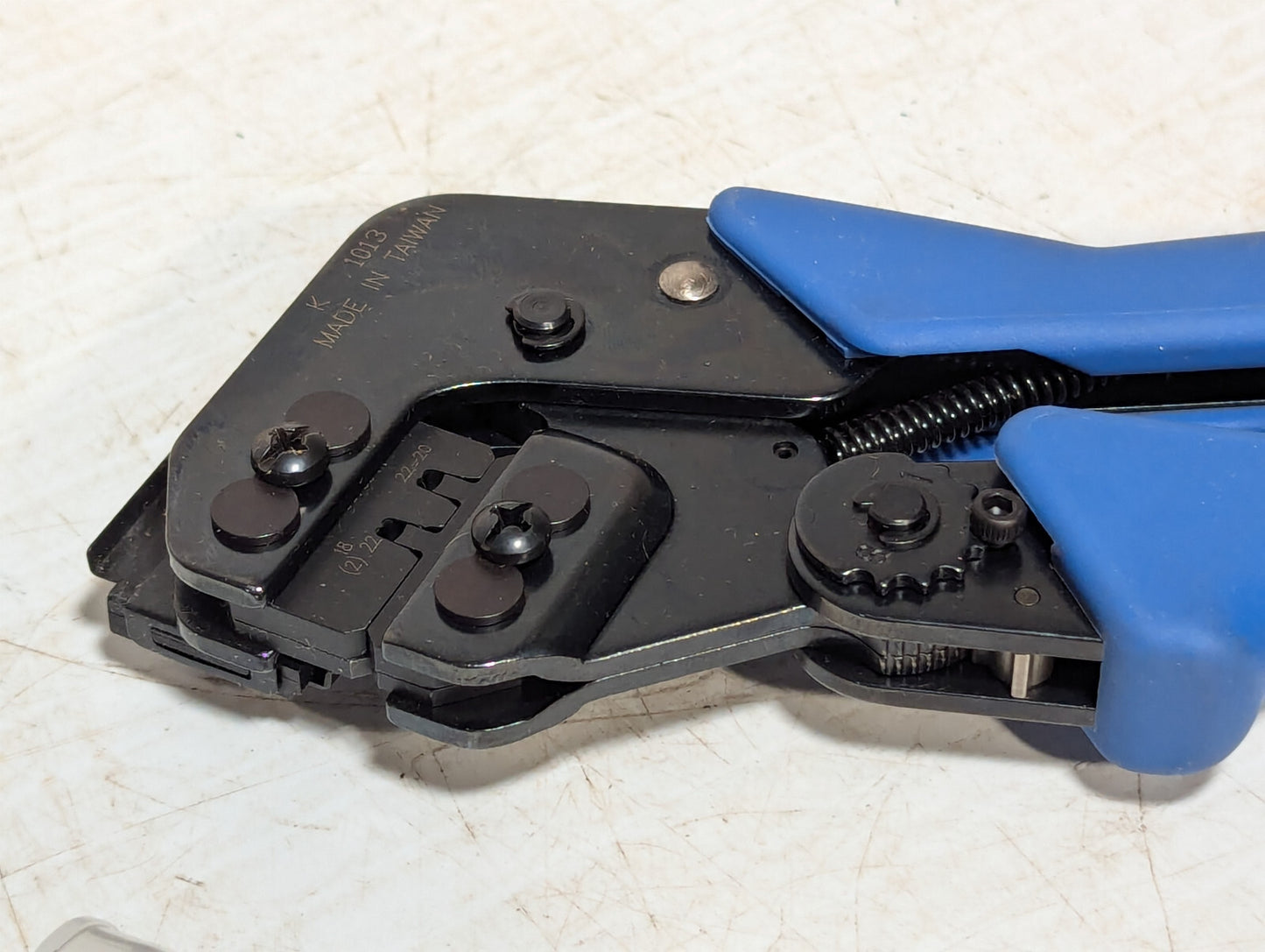 Tyco Electronics 90759-1 Pro Crimper Hand Tool, Die Assembly, Instruction Manual
