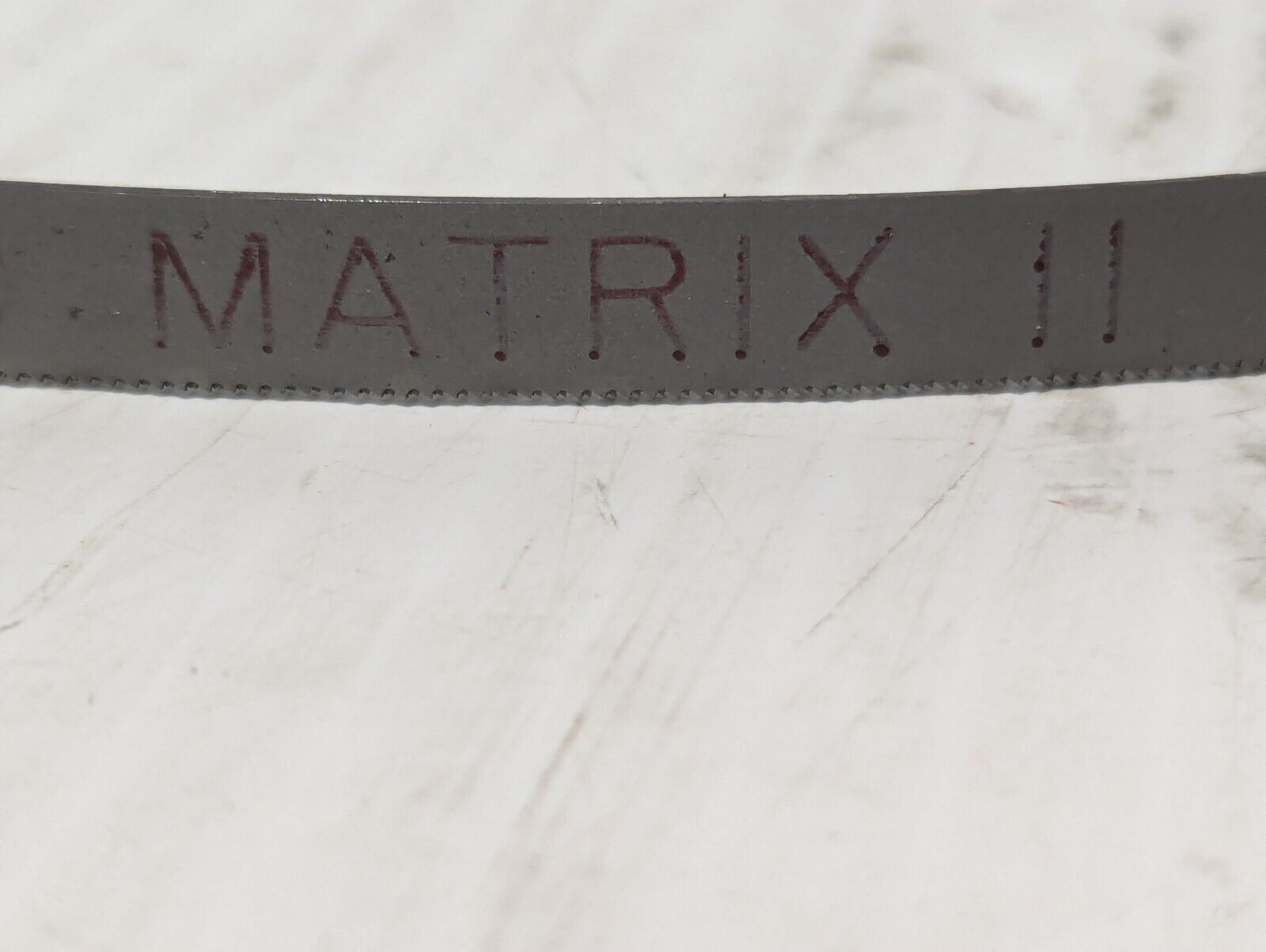 Starrett BM18 Portable Band Saw Blade, 3’ 8-7/8” L, ½” W X 0.02” Thk - 6 Pieces