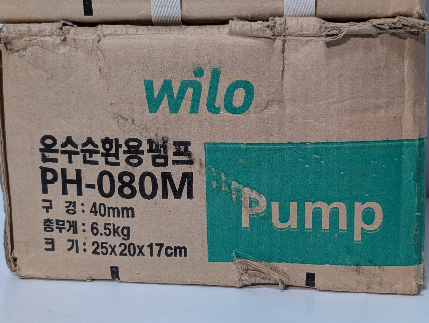 Wilo PH-080M Circulation Pump 220VAC, Teal, Turquoise, New in Box
