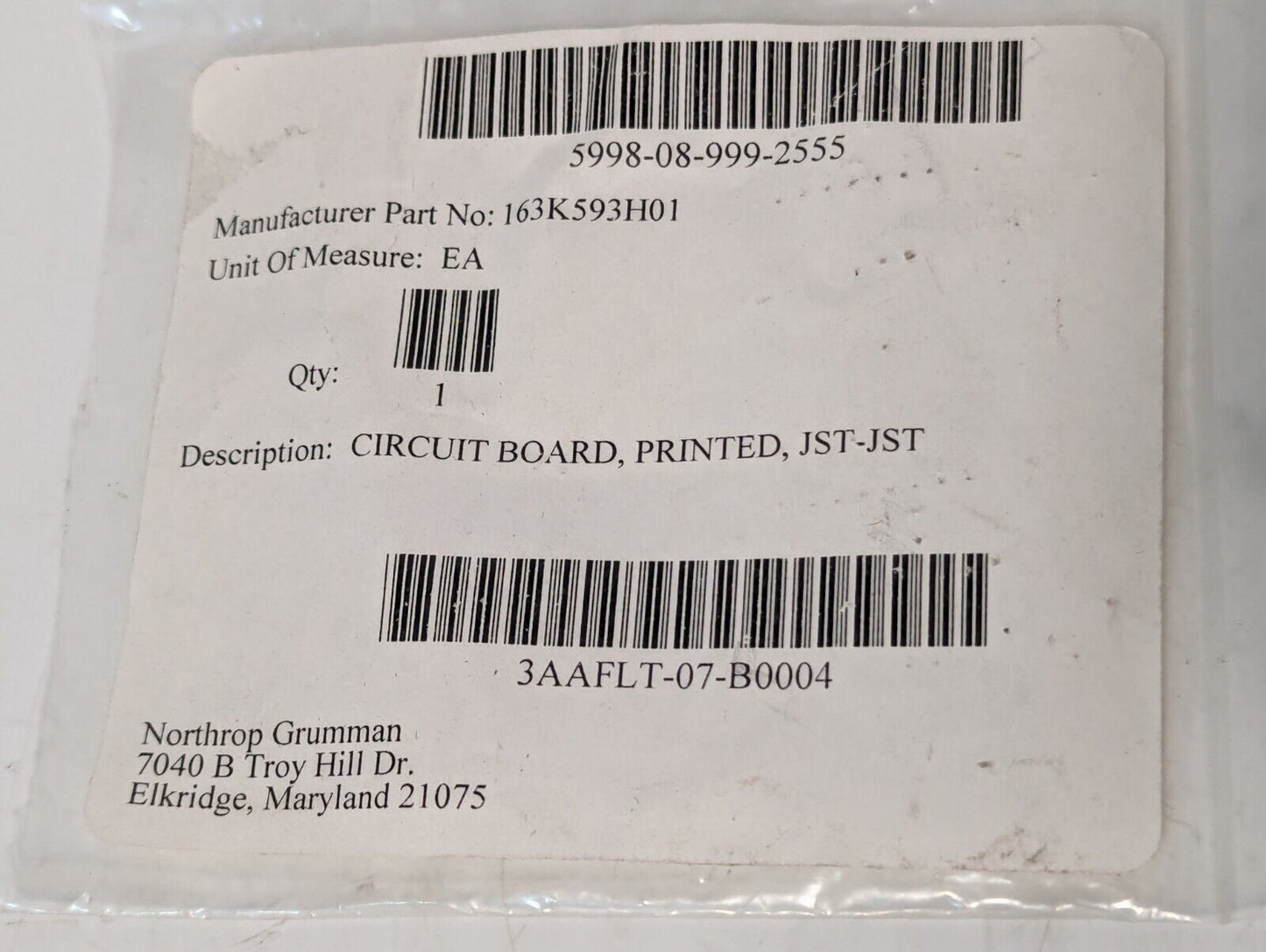 5555-6-3033 United Sortation Solutions Printed Circuit Board JST - Free Shipping