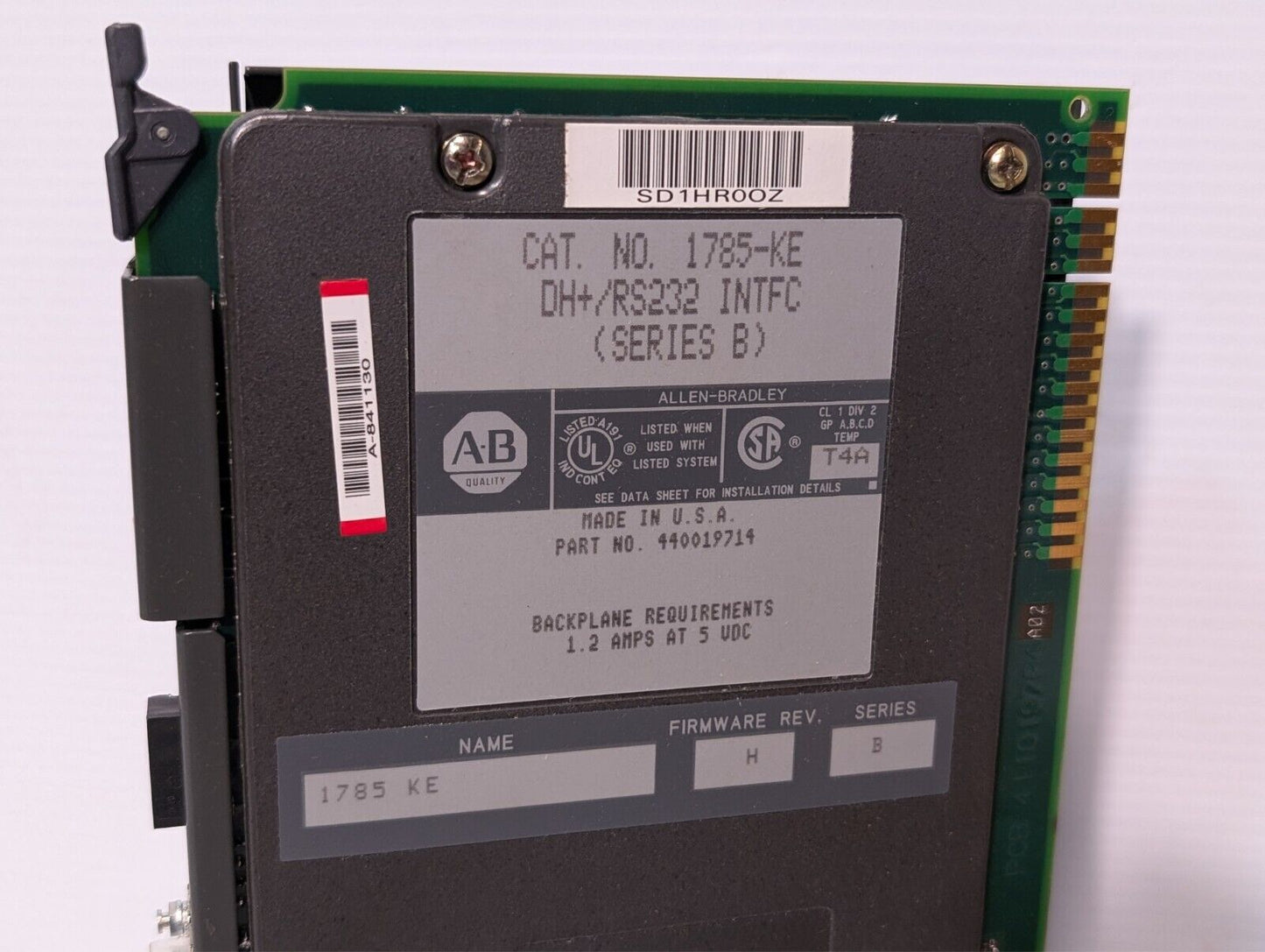 Allen Bradley 1785-KE/C Data Highway Plus RS-232 Communication Interface Module