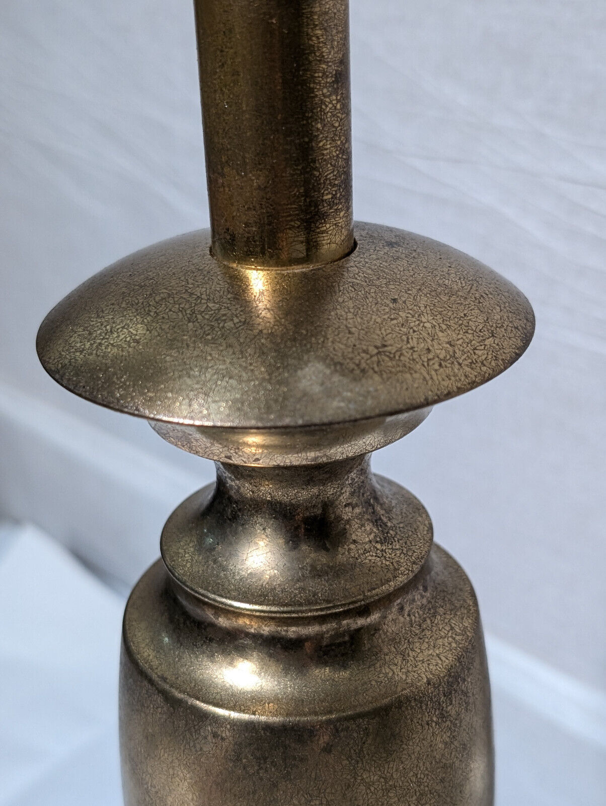 Stiffel Vintage, Brass, Table Lamp, Model 6247, 1970s, 28", Made in USA
