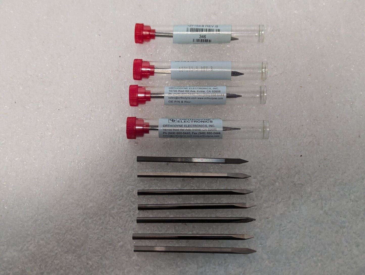 11 Pieces O/E P/N & REV: 127153-8 REV.B Screw Driver Soft Grip, Screw Driver