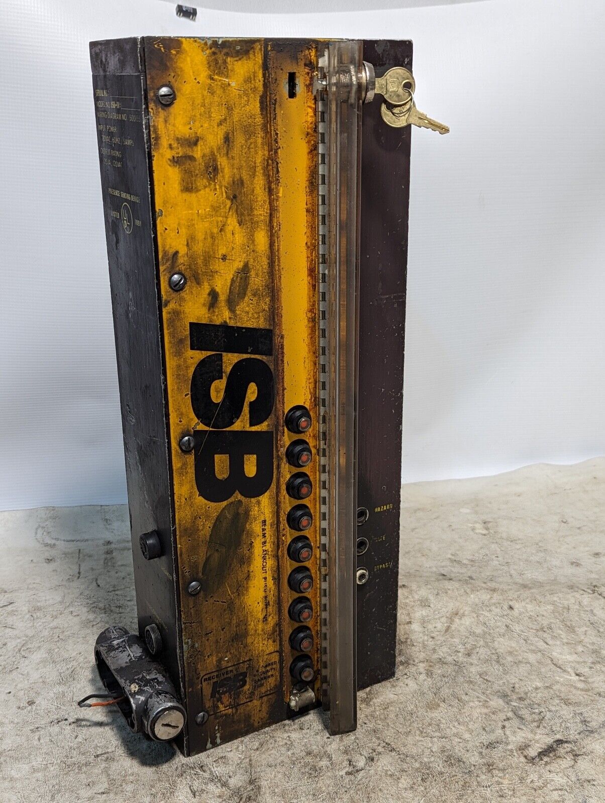 ISB ISB-IV Infrared Security Barrier Presence Sensing Device, Transmitter, Recei