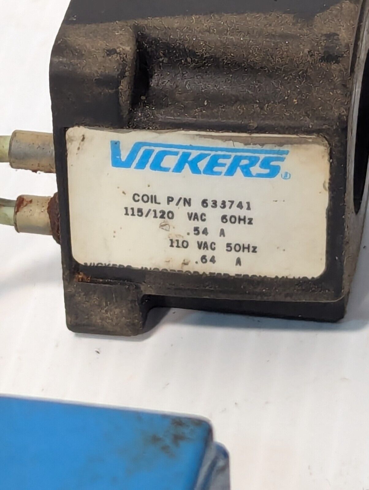 Vickers 633741 coil, 115/120VAC 60Hz 0.54A; 110VAC 50Hz 0.64A - Free Shipping