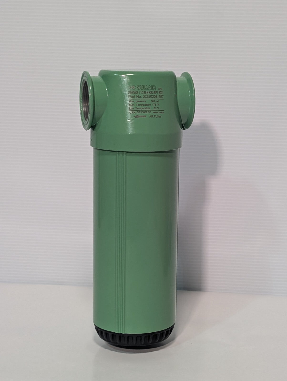 Sullair 02250208-567 Water Separator, 290PSI G600WS-1 1/2-M-N-NSG-NPT-6021