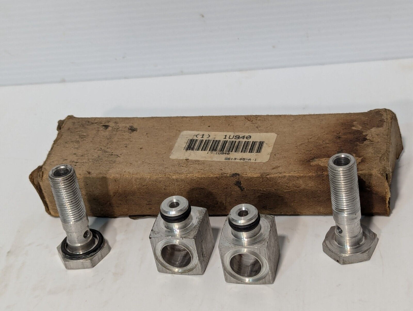 LDI Industries G613-05-A-1 oil sight gauge, no tube, only aluminum end blocks