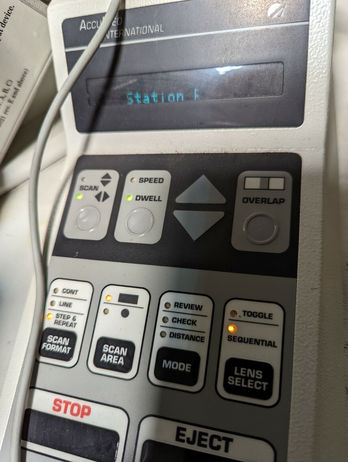 AccuMed 2000 with Olympus BX40F-3 microscope base - Free Shipping