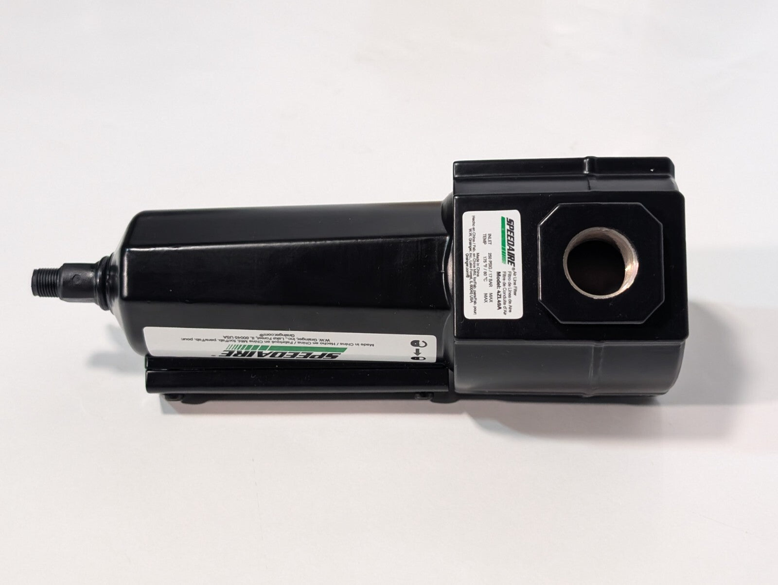 Speedaire 4ZL49A Compressed Air Filter 1/2" NPT, Standard, New in Box