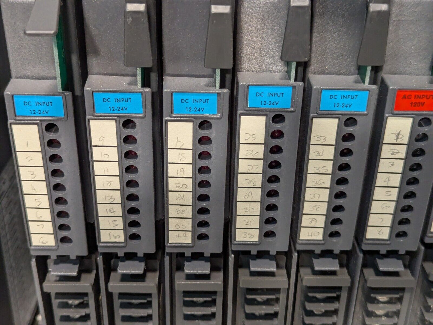 AB Bulletin 1771AD 16 Slot I/O Chassis w/Modules and PLC-2/15 Controller