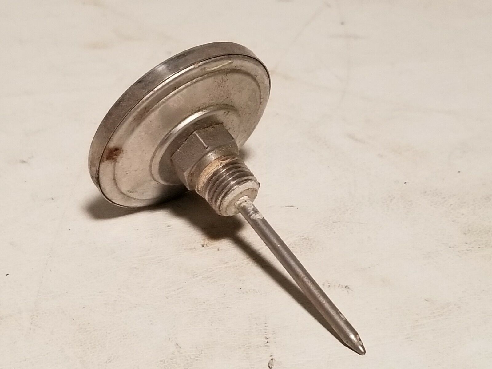 Tel-Tru analog thermometer 49100005, 20-240 degrees F