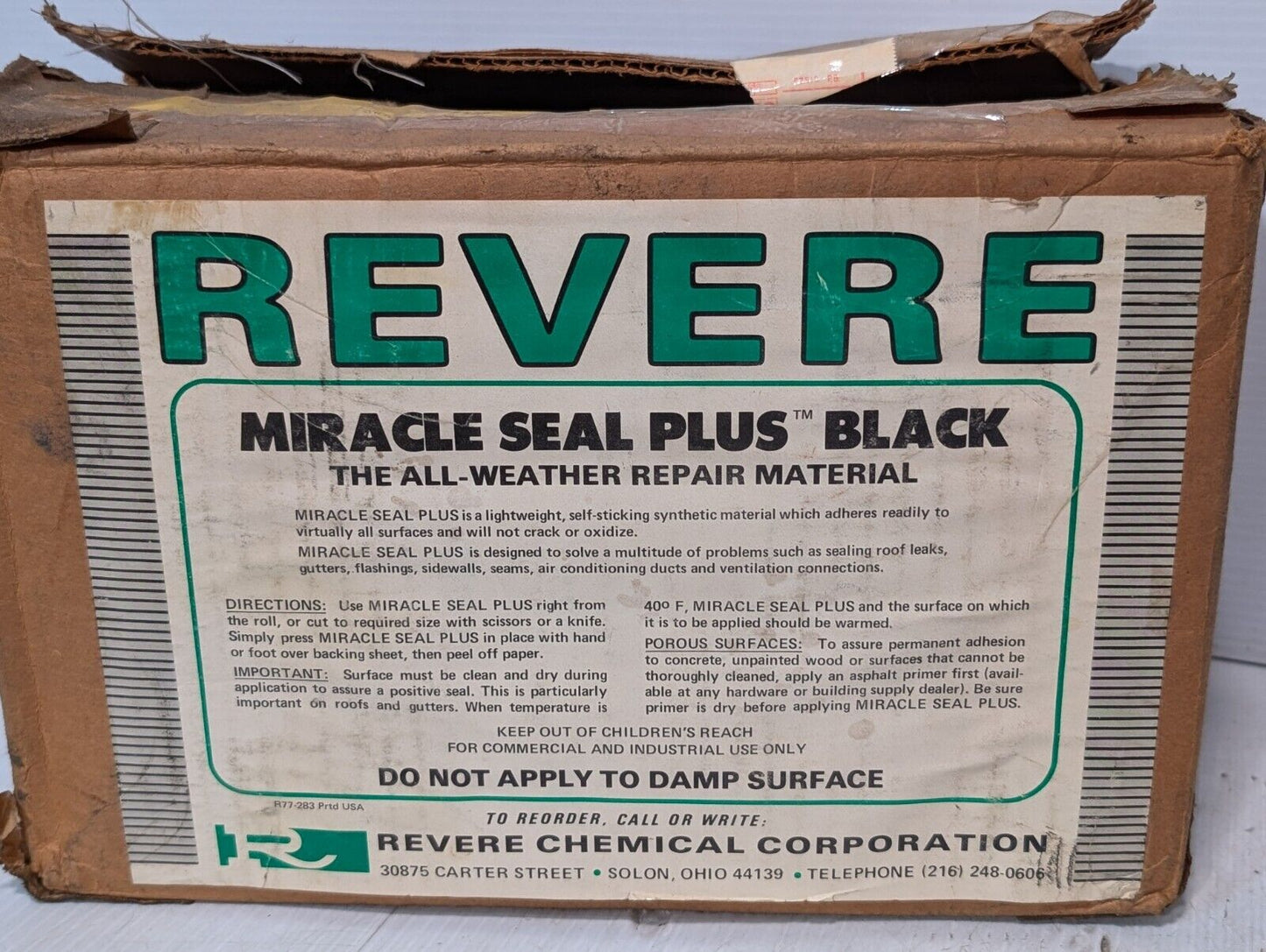 Pack of 3 Revere Miracle Seal Plus Rolls 2-1/2"x 15' - Free Shipping+Returns