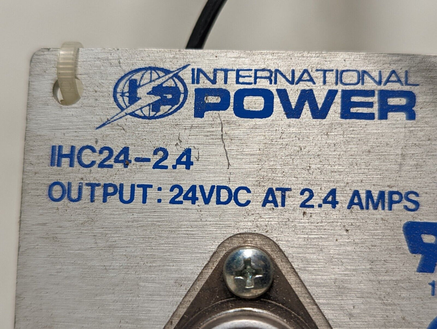 International Power IHC24-2.4 Power Supply AC 100-240 In, Output 24VDC, 2.4A